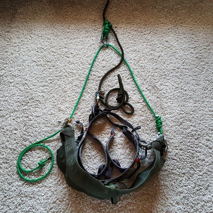 Hybrid SitDrag and Rock Harness